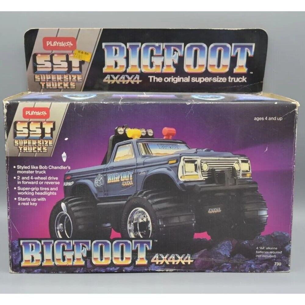 Playskool 1984 SST Monster Truck 4x4x4 Styled Bob Chandler’s Bigfoot NOS 🔥